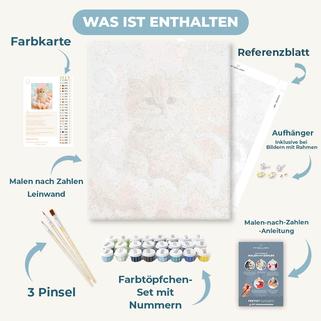 Malen nach Zahlen - Prinzessin Schnurr