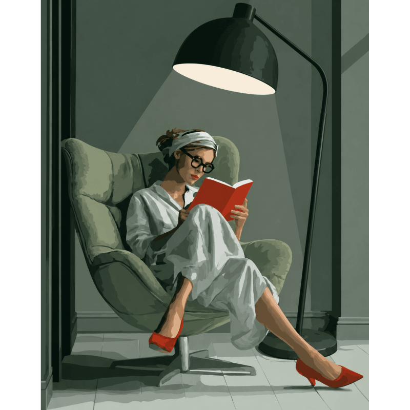 Malen nach Zahlen - Stille Kapitel - Malen nach Zahlen