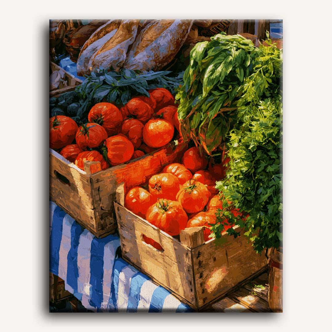 Malen nach Zahlen - Frische Ware