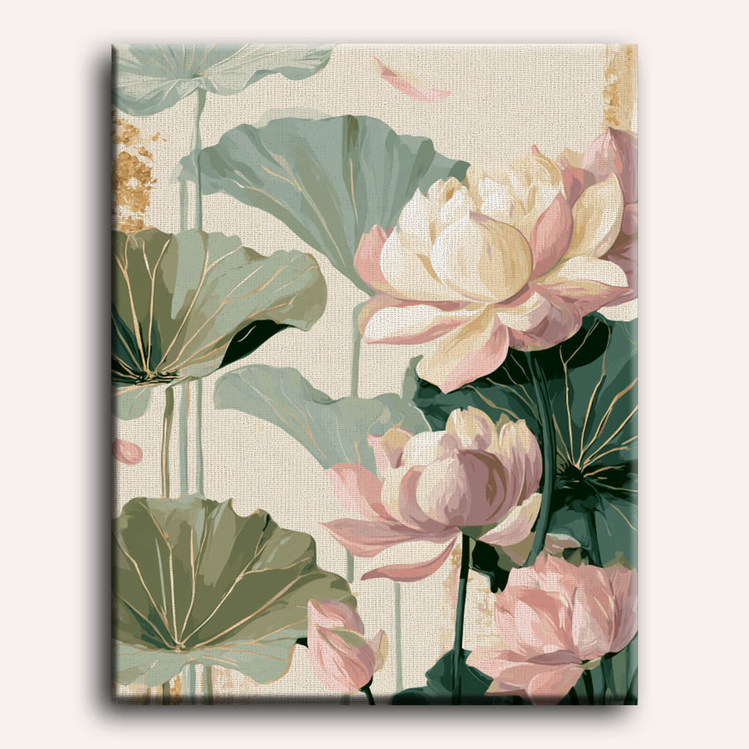 Malen nach Zahlen - Botanische Eleganz
