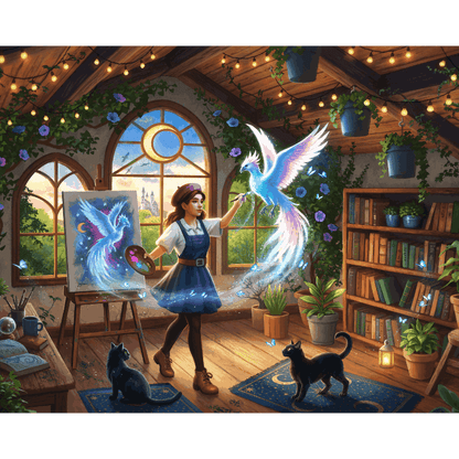 Malen nach Zahlen - Magical Art - by jojoesart