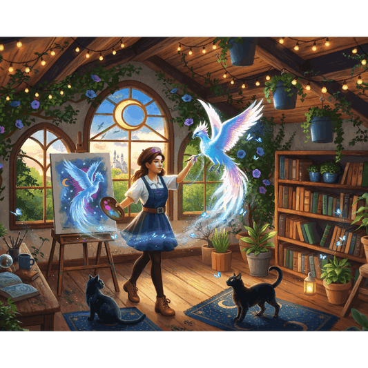 Malen nach Zahlen - Magical Art - by jojoesart
