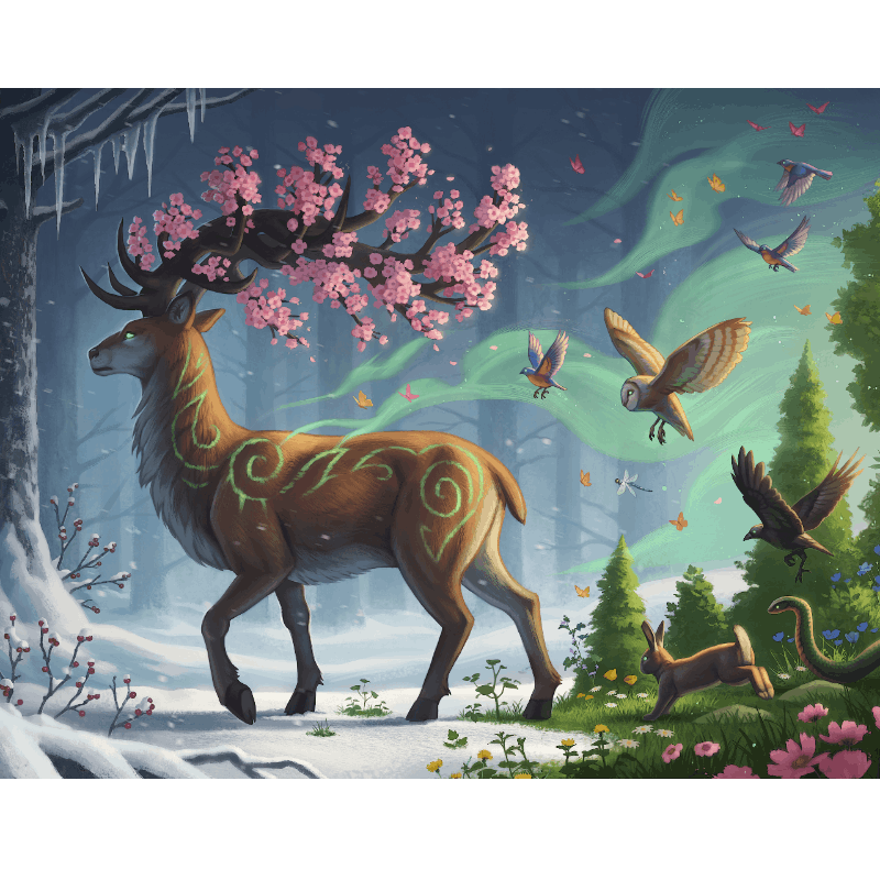 Malen nach Zahlen - Springbringer - by jojoesart