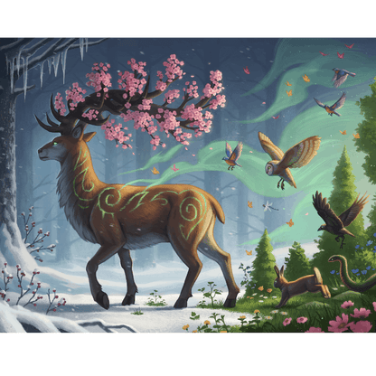 Malen nach Zahlen - Springbringer - by jojoesart