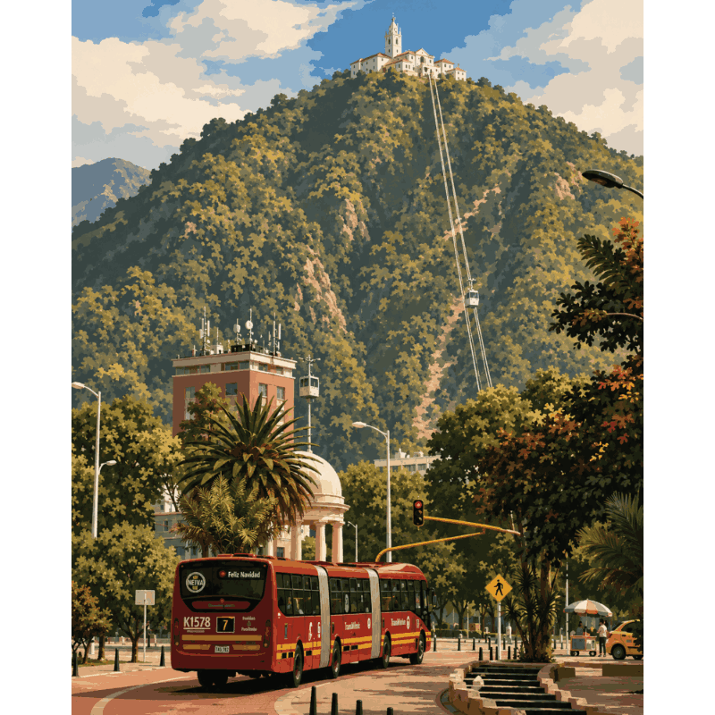 Malen nach Zahlen - Bogotá - Malen nach Zahlen