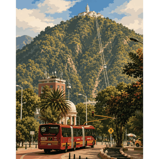 Malen nach Zahlen - Bogotá - Malen nach Zahlen
