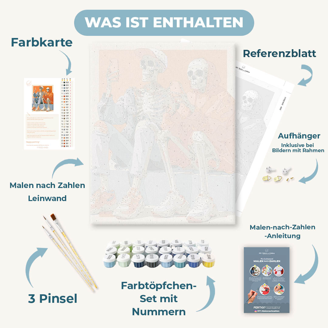 Malen nach Zahlen - Bone to Be Wild