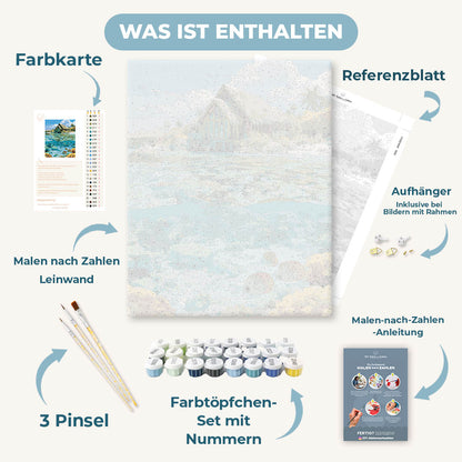 Malen nach Zahlen - Karibisches Glück