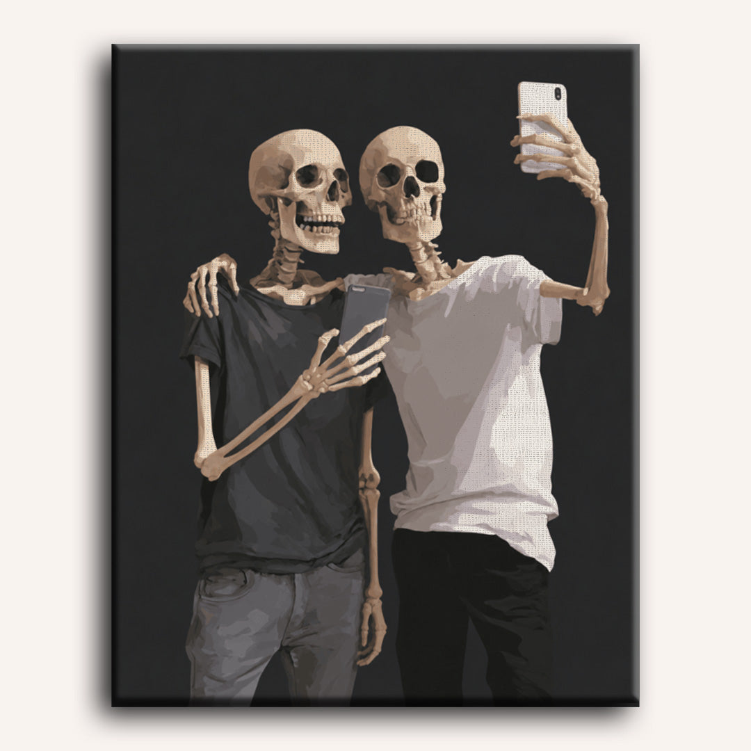 Malen nach Zahlen - Ewiges Selfie