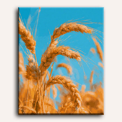 Malen nach Zahlen - Goldene Ernte