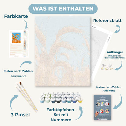 Malen nach Zahlen - Goldene Ernte