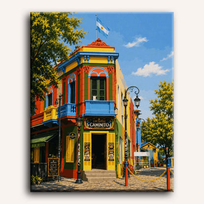 Malen nach Zahlen - La Boca - Buenos Aires
