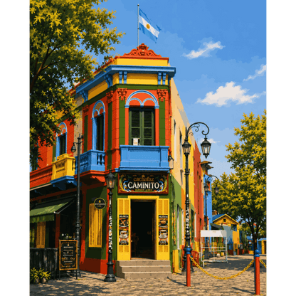 Malen nach Zahlen - La Boca - Buenos Aires - Malen nach Zahlen
