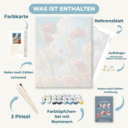 Malen nach Zahlen - Prärie-Gold