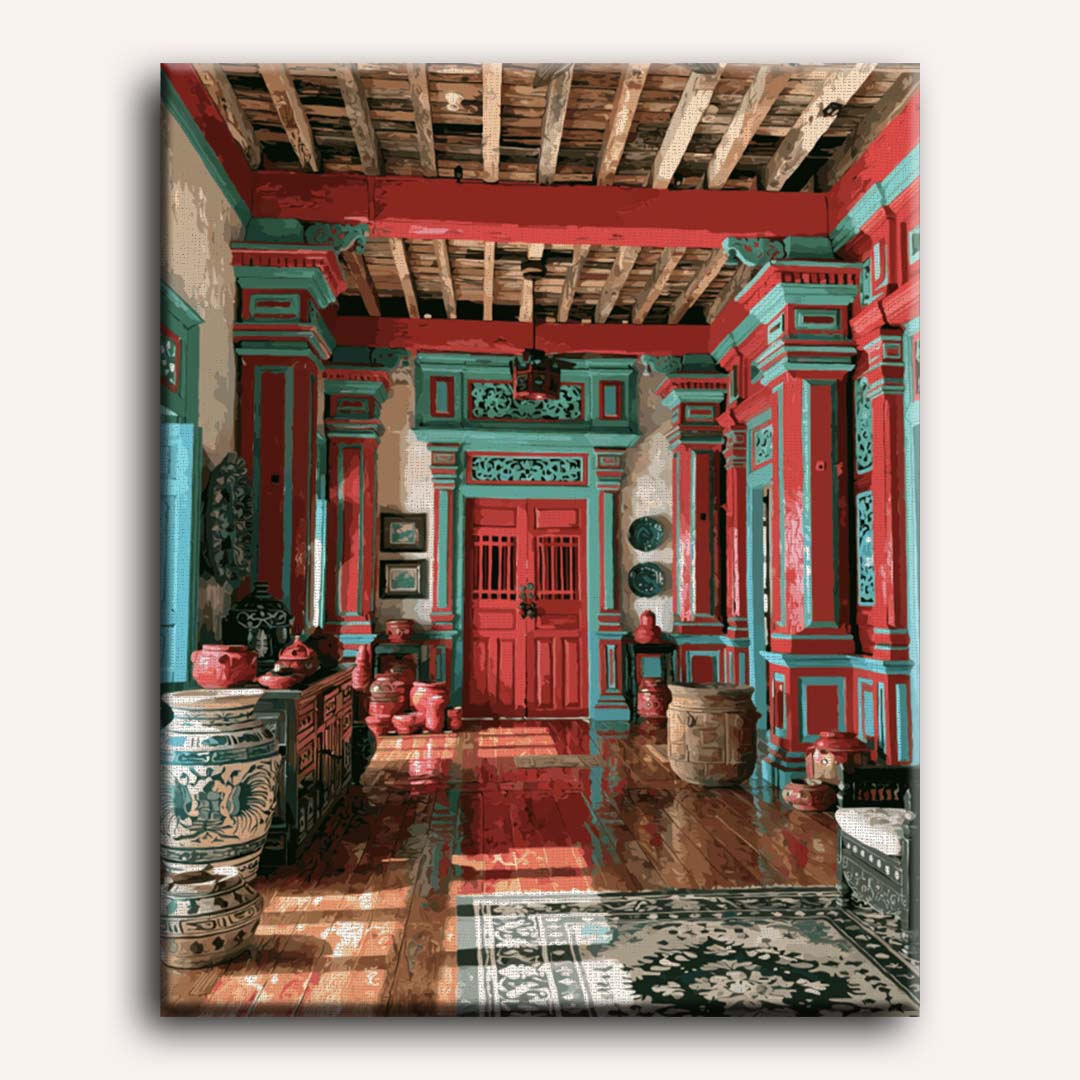 Malen nach Zahlen - Zeitlose Hacienda