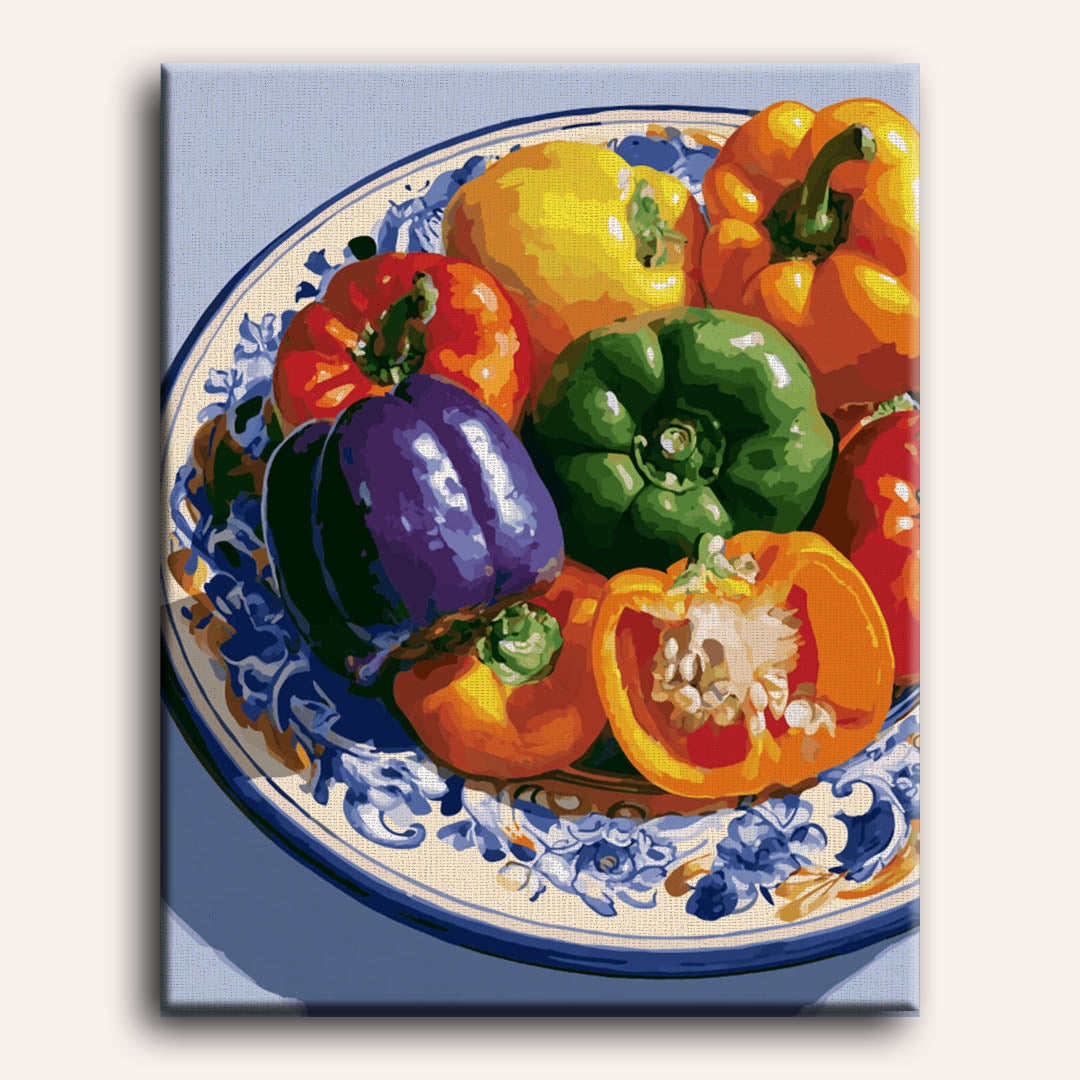 Malen nach Zahlen - Ernte-Palette