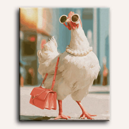 Malen nach Zahlen - Fashionista