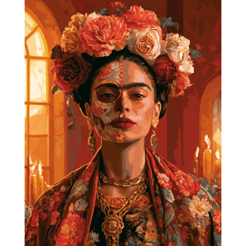 Malen nach Zahlen - Frida Catrina - Malen nach Zahlen