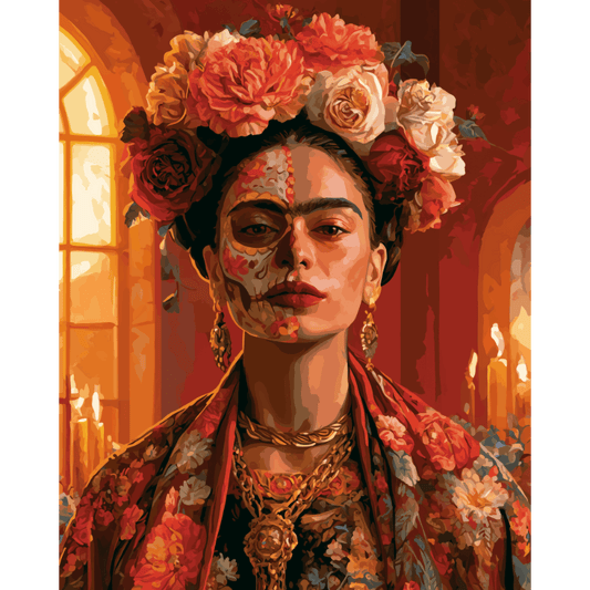 Malen nach Zahlen - Frida Catrina - Malen nach Zahlen