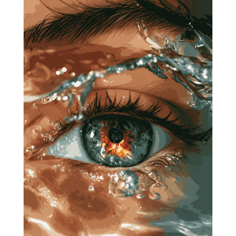 Malen nach Zahlen - Unterwasser-Vision - Malen nach Zahlen