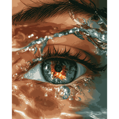 Malen nach Zahlen - Unterwasser-Vision - Malen nach Zahlen