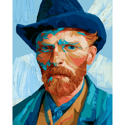Malen nach Zahlen - Ausdrucksstarker Van Gogh - Malen nach Zahlen