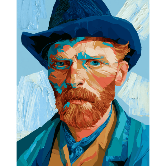 Malen nach Zahlen - Ausdrucksstarker Van Gogh - Malen nach Zahlen
