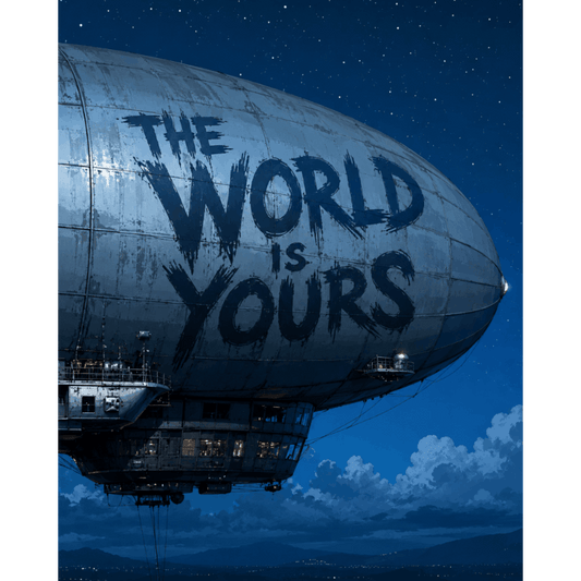 Malen nach Zahlen - The World is Yours - Malen nach Zahlen