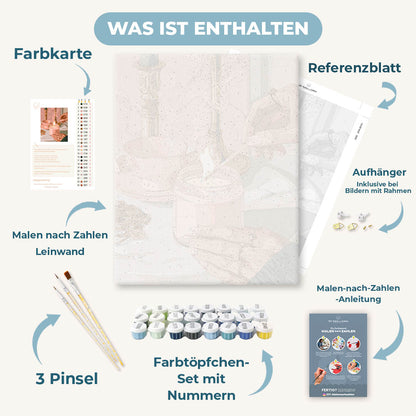 Malen nach Zahlen - Das Licht entzünden