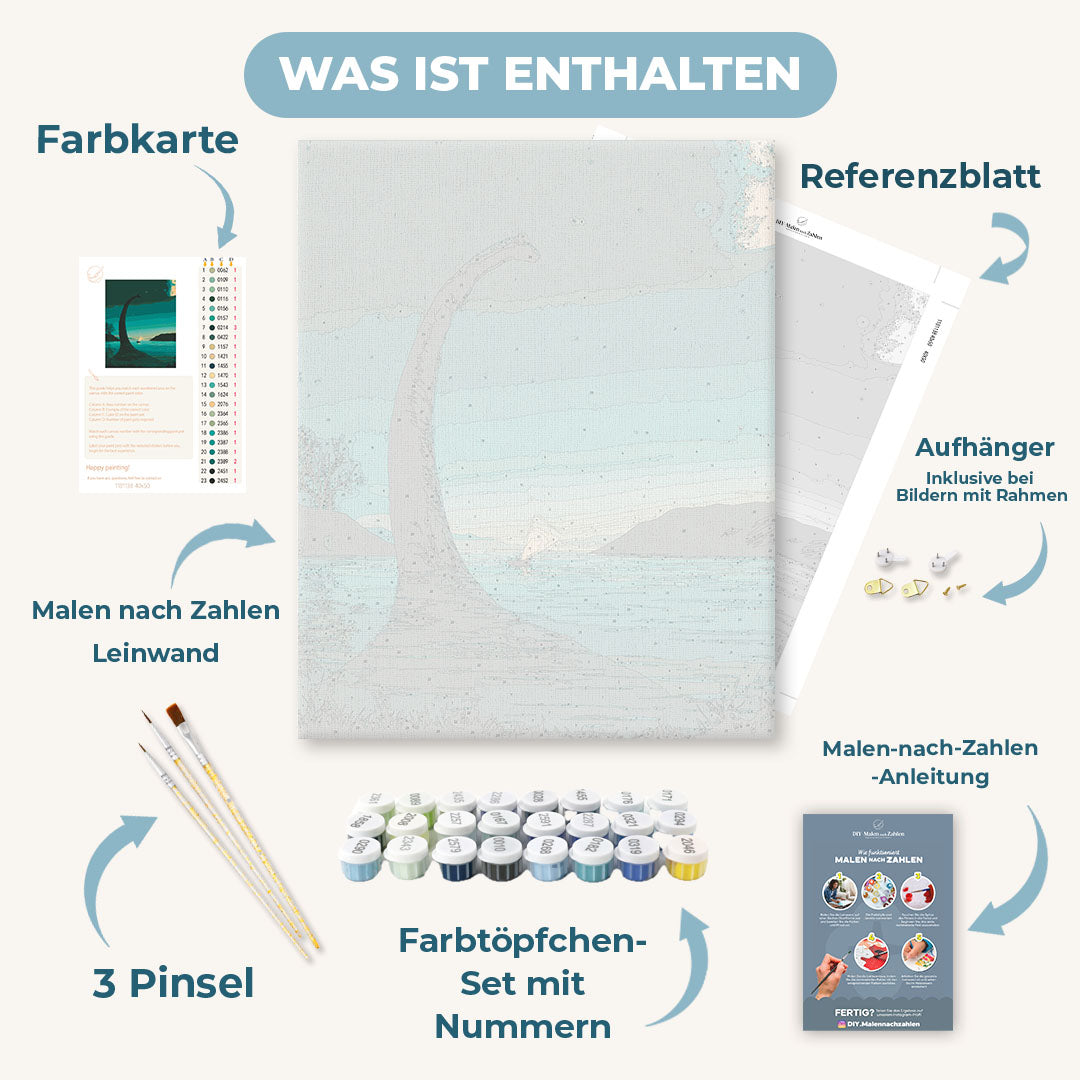 Malen nach Zahlen - Die Sage vom Loch