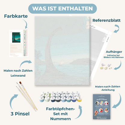 Malen nach Zahlen - Die Sage vom Loch