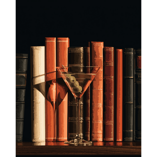 Malen nach Zahlen - Martini & Bücher - Malen nach Zahlen