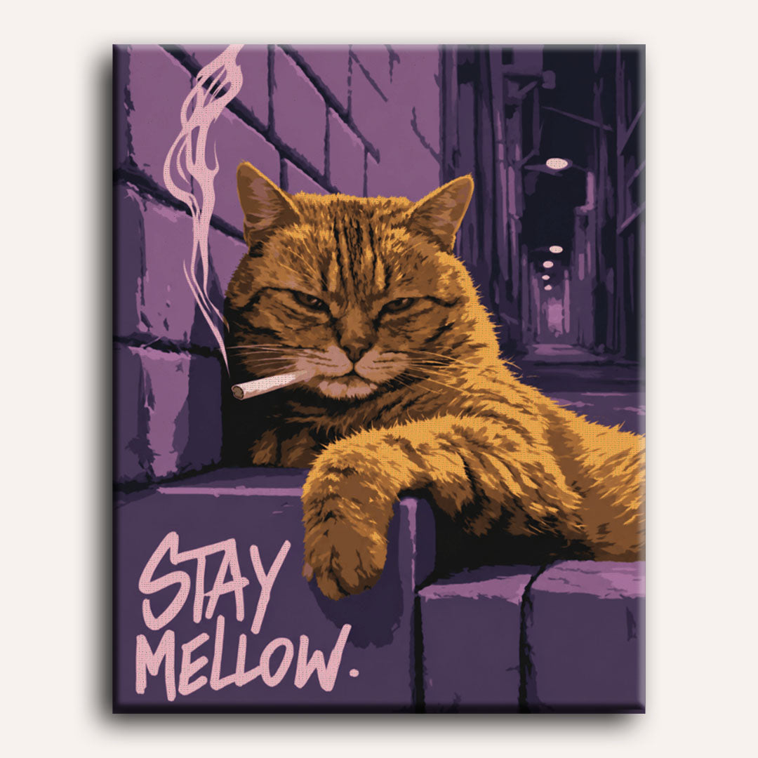 Malen nach Zahlen - Stay Mellow