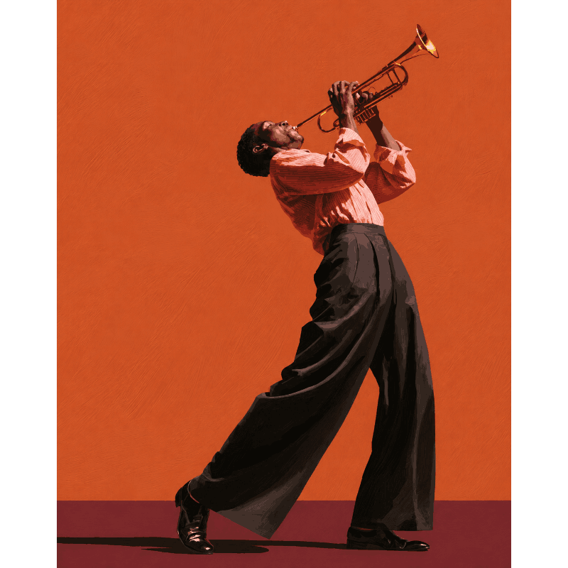 Malen nach Zahlen - Jazz-Solo - Malen nach Zahlen