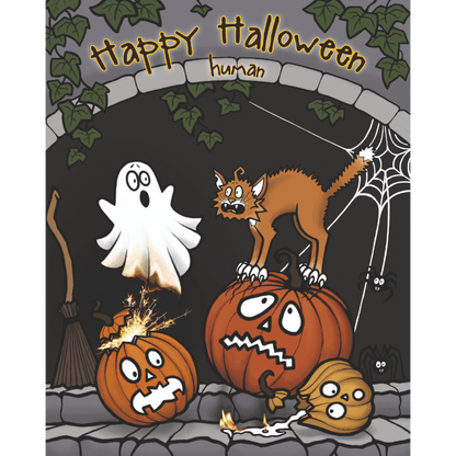 Malen nach Zahlen - Happy Halloween - by Sarah Richter - Malen nach Zahlen