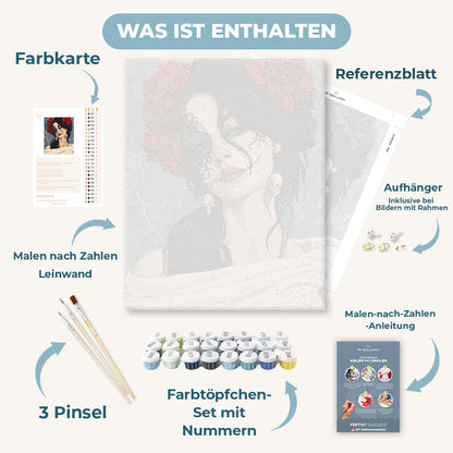 Malen nach Zahlen - Zuckerschädel-Schönheit
