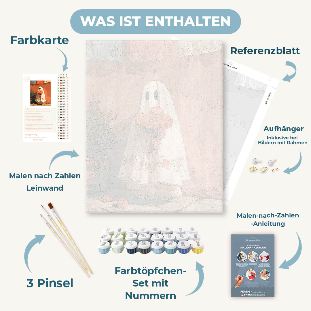Malen nach Zahlen - Terrakotta-Geist