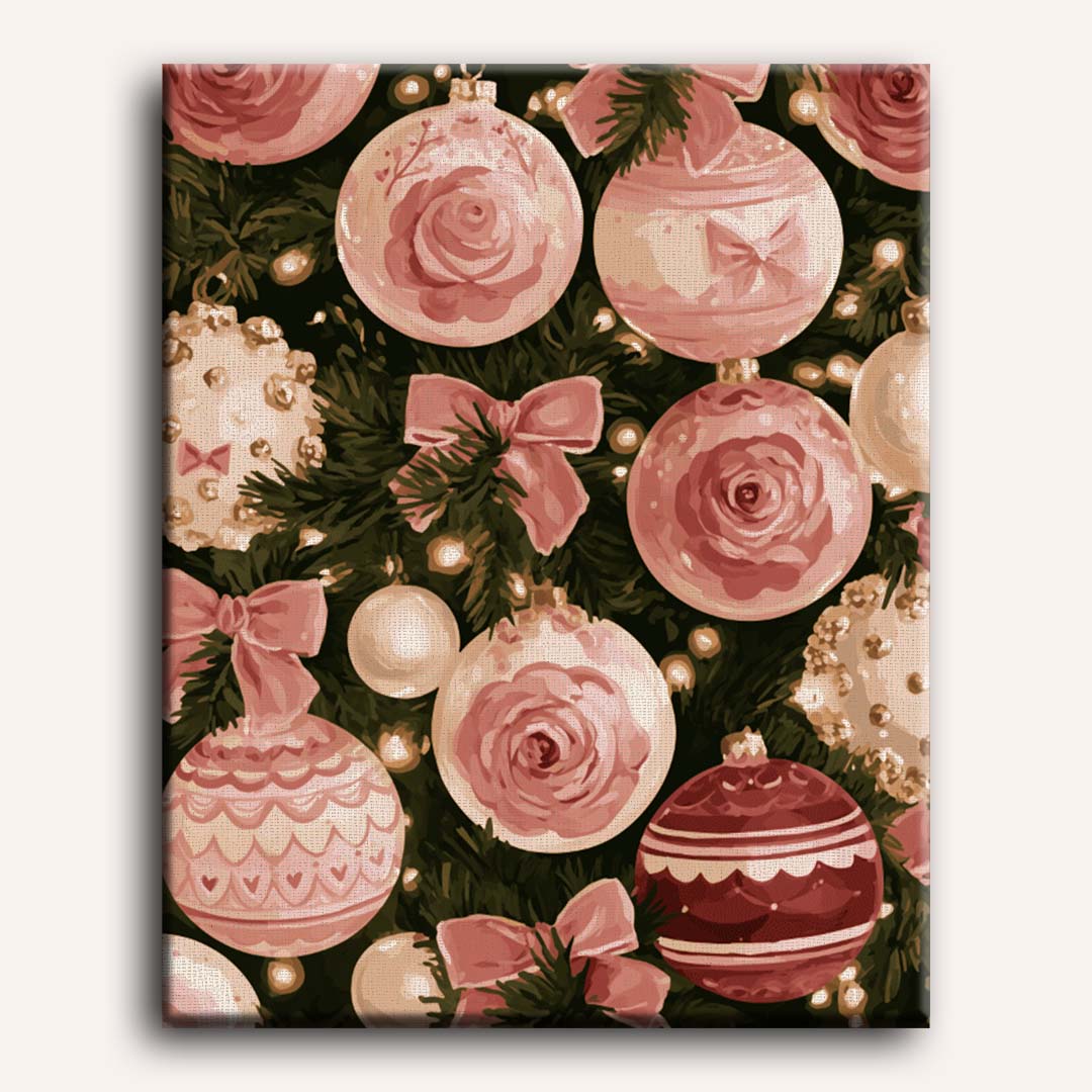 Malen nach Zahlen - Rosen-Kugelgarten