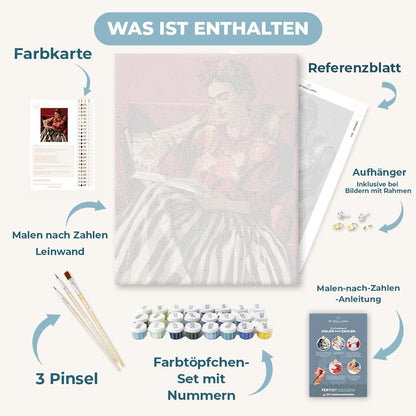 Malen nach Zahlen - Ein Nachmittag mit Frida