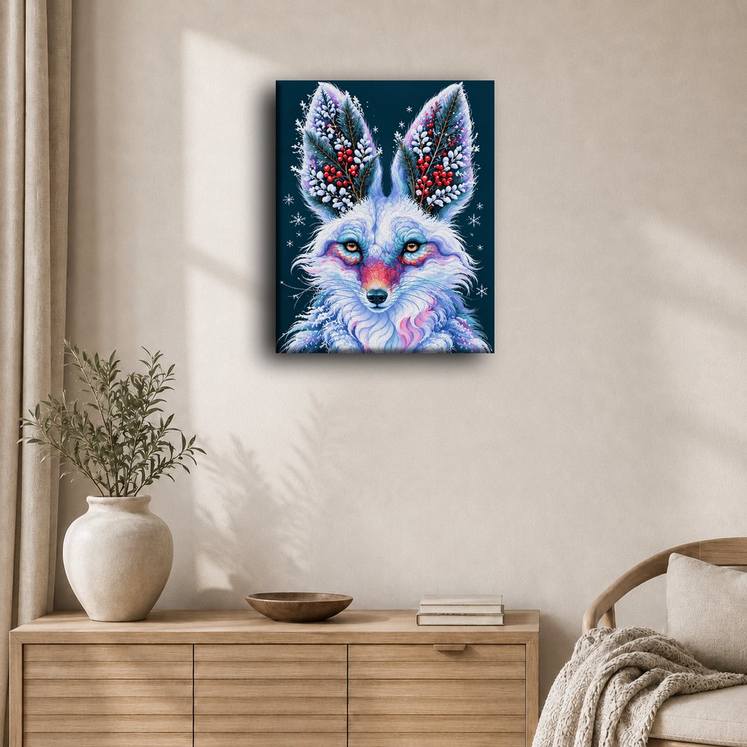 Malen nach Zahlen - Frostbeeren-Fuchs