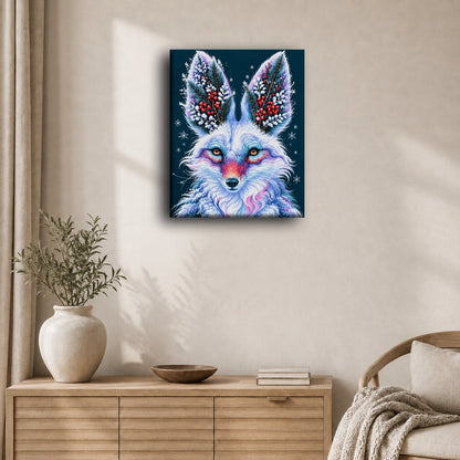Malen nach Zahlen - Frostbeeren-Fuchs