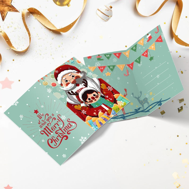 Malen nach Zahlen Weihnachtskarten | 6 Stück