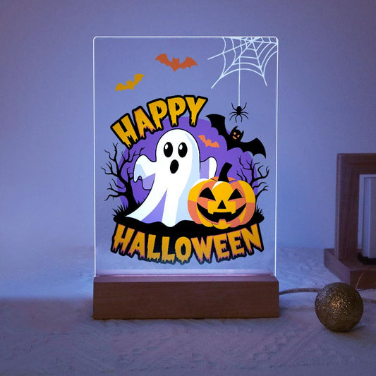 Malen nach Zahlen Halloween Lampe – Frohes Halloween - Malen nach Zahlen