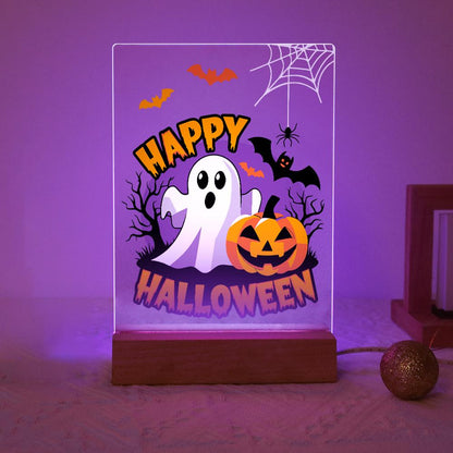 Malen nach Zahlen Halloween Lampe – Frohes Halloween