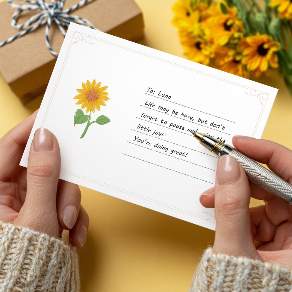 Malen nach Zahlen - 5 Postkarten – Blumen Set
