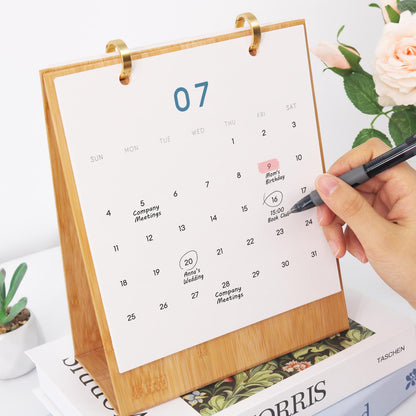 2027 Malen nach Zahlen Tischkalender | Vintage Reise Edition