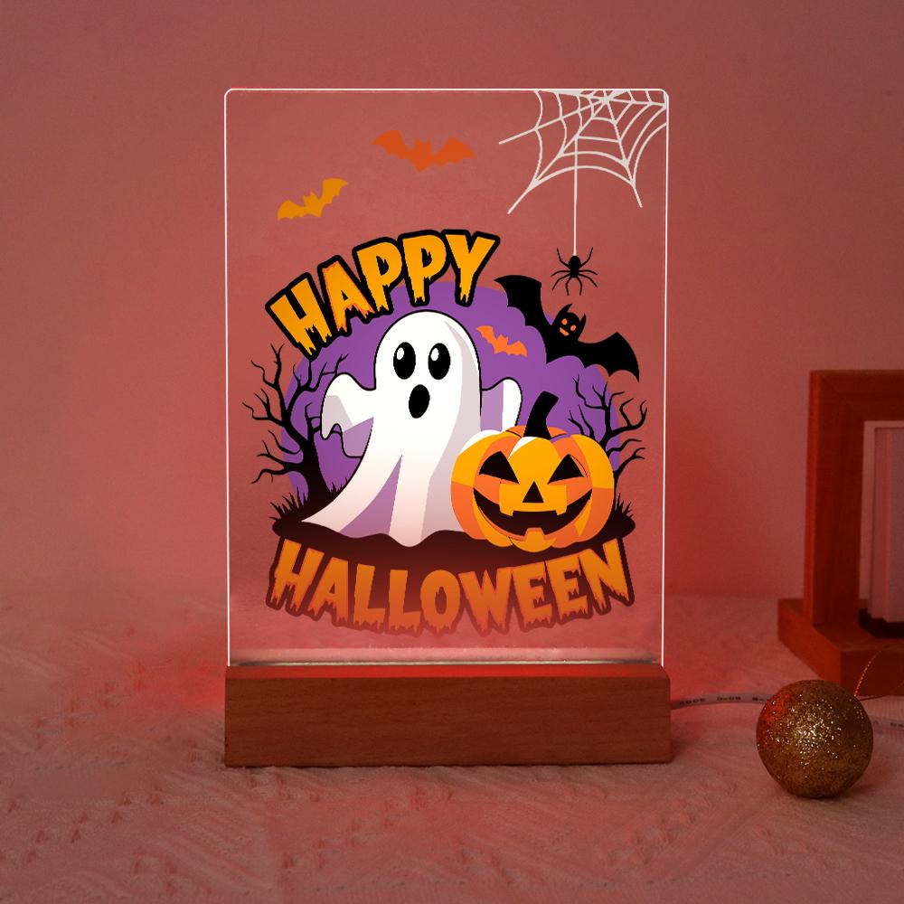 Malen nach Zahlen Halloween Lampe – Frohes Halloween