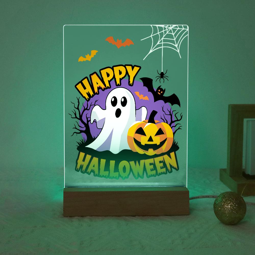 Malen nach Zahlen Halloween Lampe – Frohes Halloween