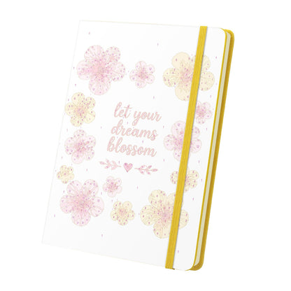 Malen nach Zahlen Notizbuch – Tropische Blüten