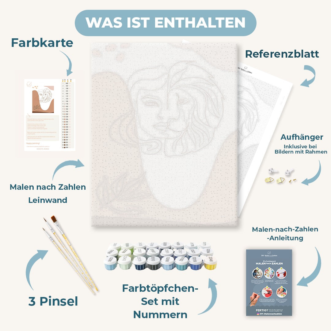 Malen nach Zahlen - Wilder Wald 17